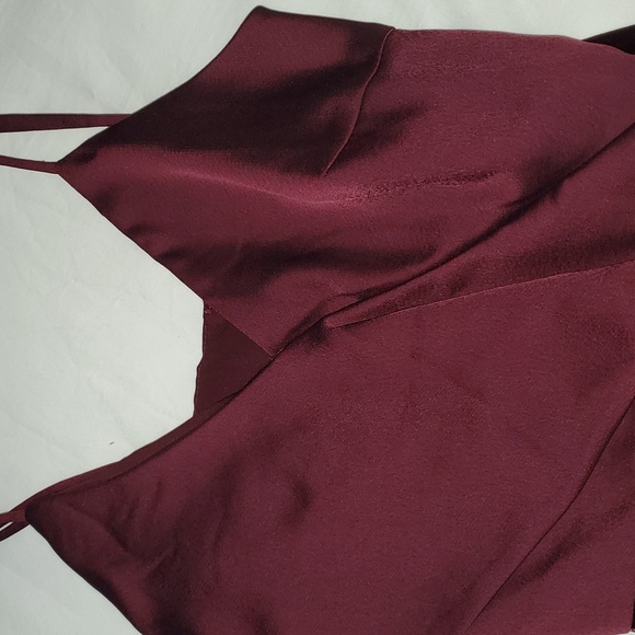 NWT Chelsea 28 Satin Velvet Dress, Small - Picture 5 of 11